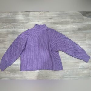 Old Navy Purple Women's Turtleneck Sweater